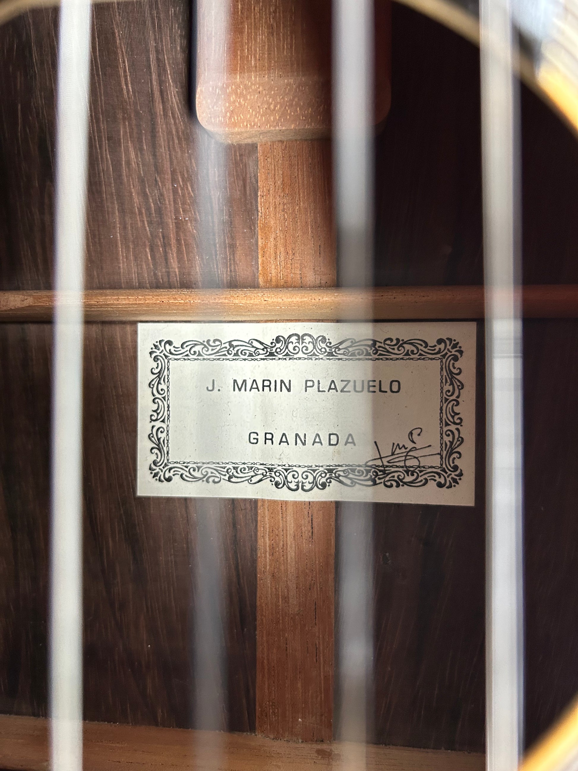 Jose Marin Plazuelo 1998 - Etikett