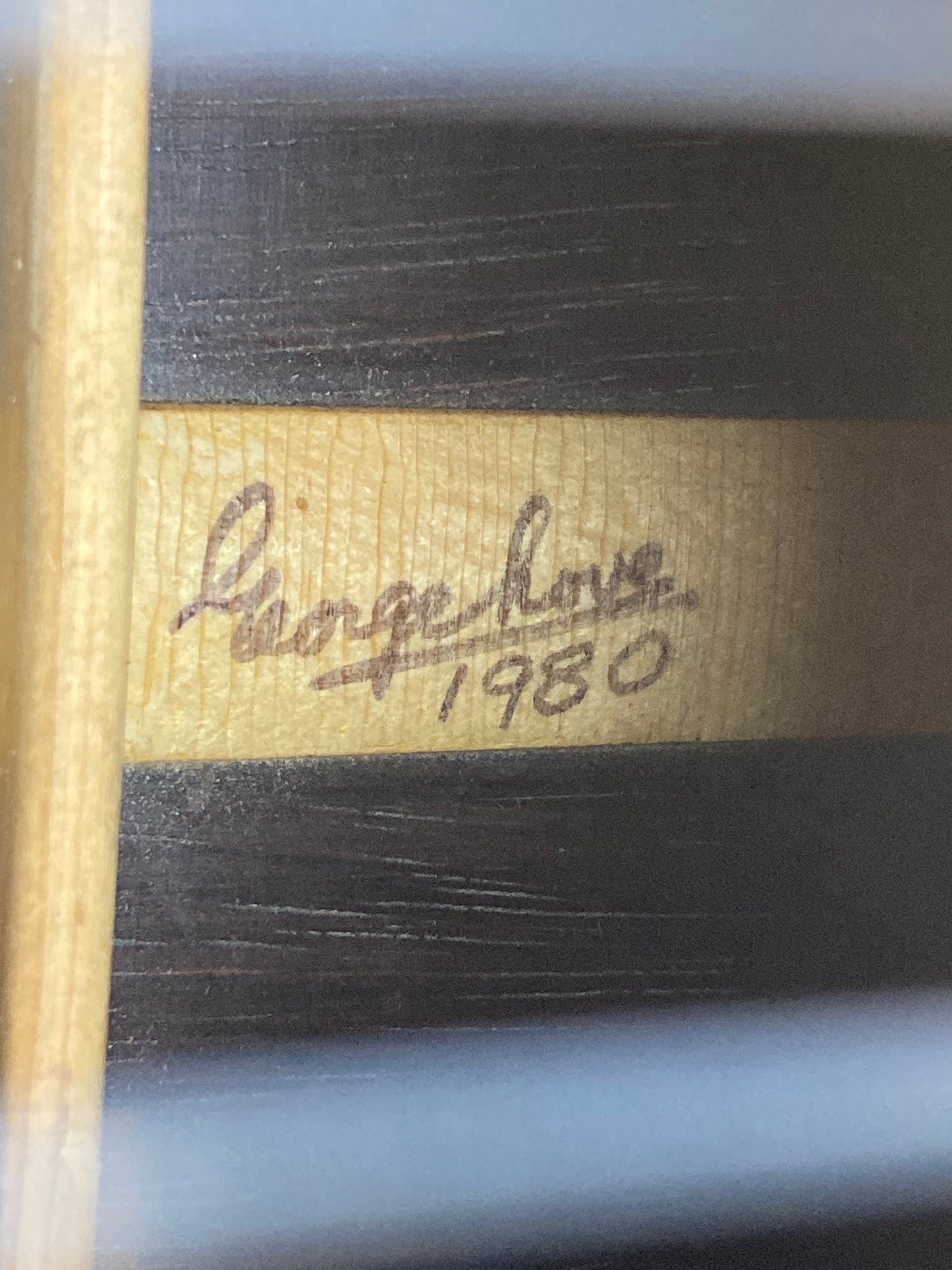 George Love Konzertgitarre Video Zeder Rio-Palisander CITES