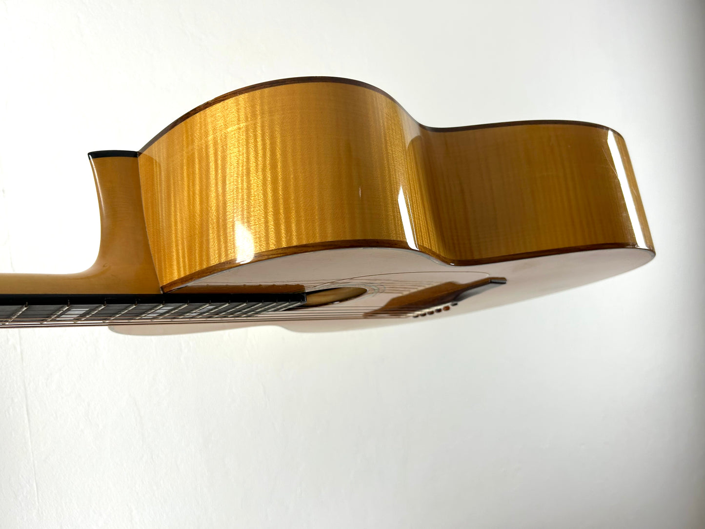 Albert Müller Jumbo Sattel 44mm Fichte/Ahorn Gitarre Westerngitarre