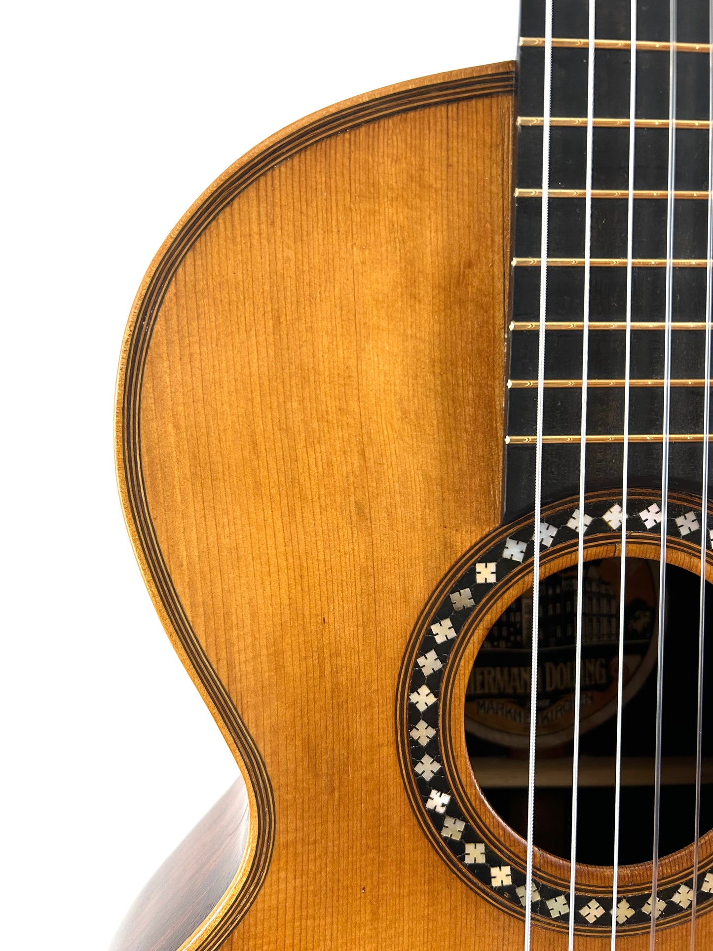Hermann Dölling Romantische Gitarre Markneukirchen Stauffer Stil