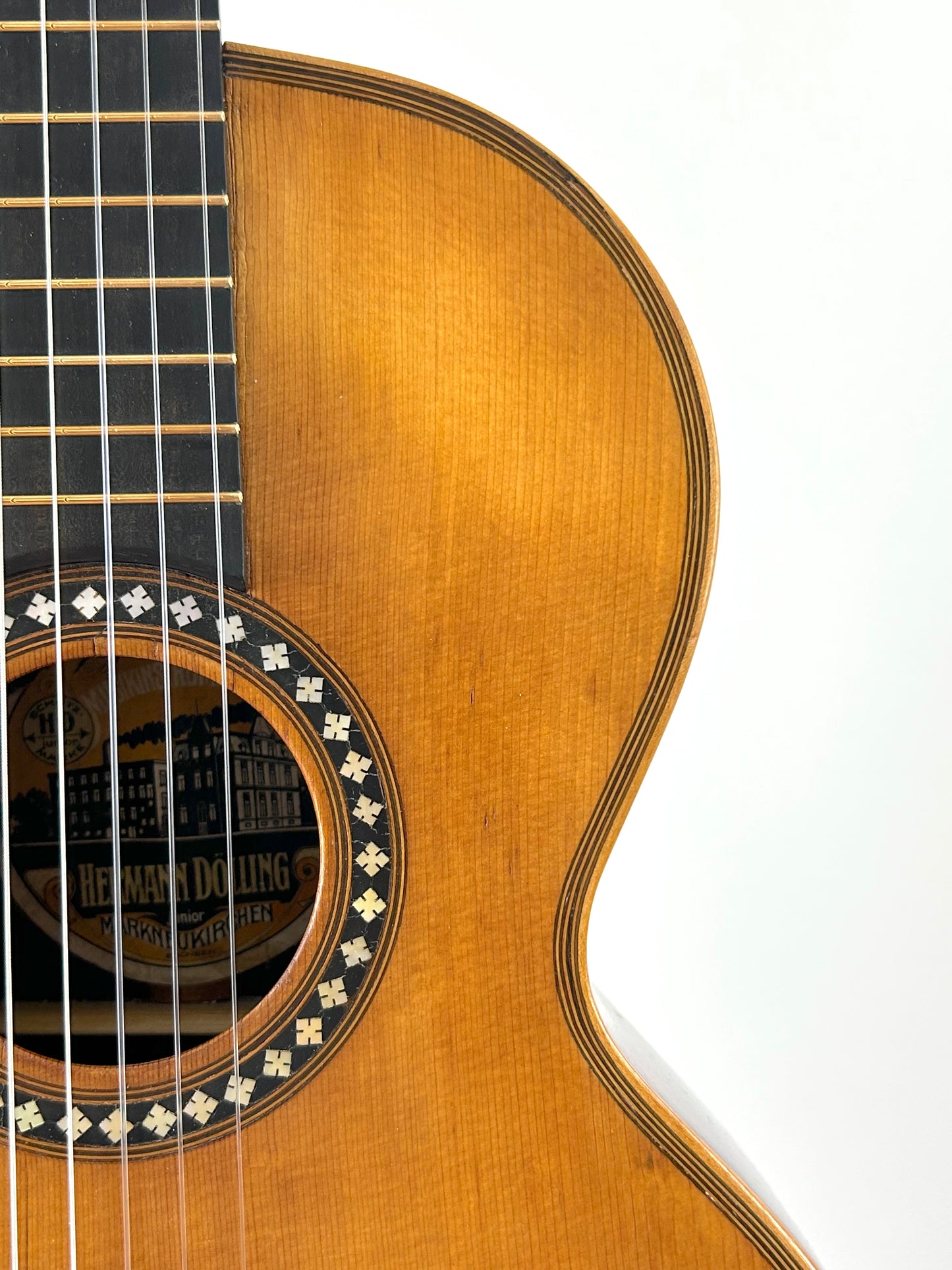 Hermann Dölling Romantische Gitarre Markneukirchen Stauffer Stil