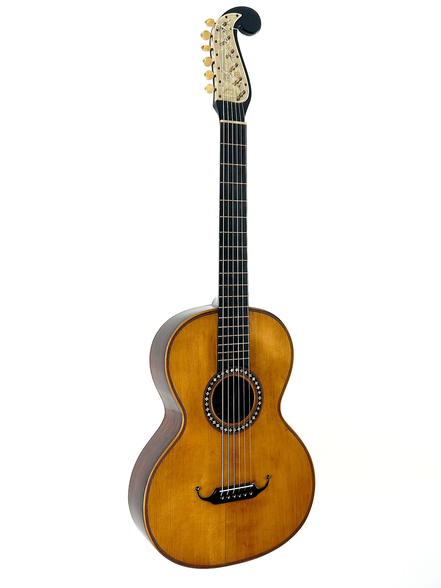 Hermann Dölling Romantische Gitarre Markneukirchen Stauffer Stil