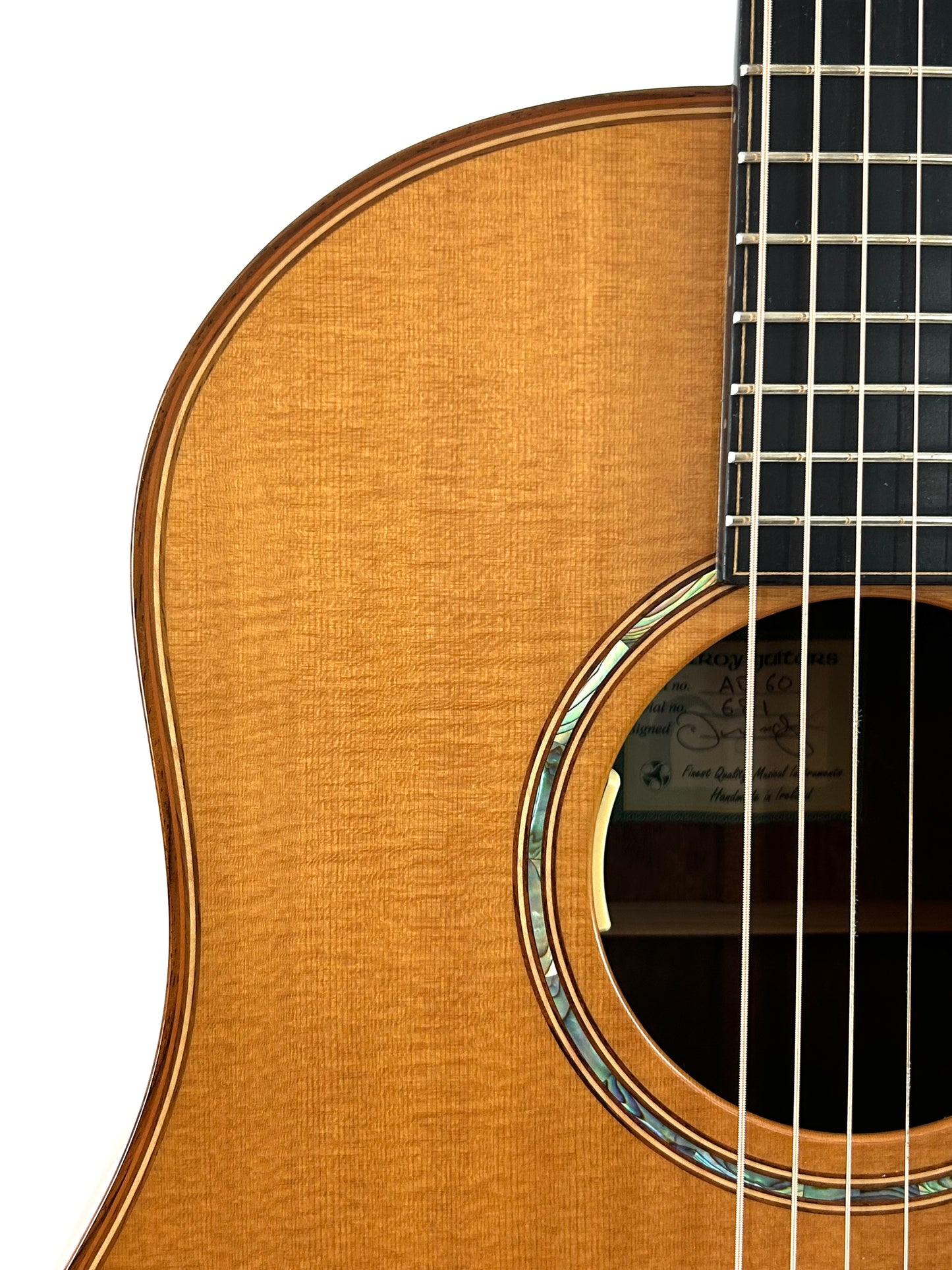 McIlroy AD60 Premium Serie Dreadnought Koa Fichte Gitarre