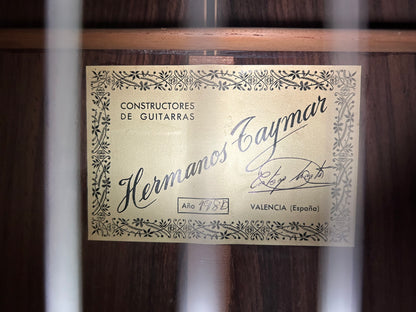 Hermanos Taymar !Video Sattel 54 mm Meistergitarre Gitarre