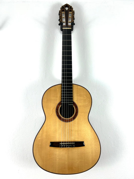 Armin Hanika 1a 2004 Torres Video! 53 mm Fichte/Madagaskar Palisander Gitarre Case