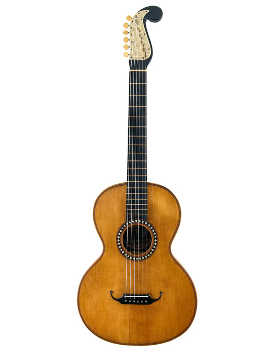 Hermann Dölling Romantische Gitarre Markneukirchen Stauffer Stil