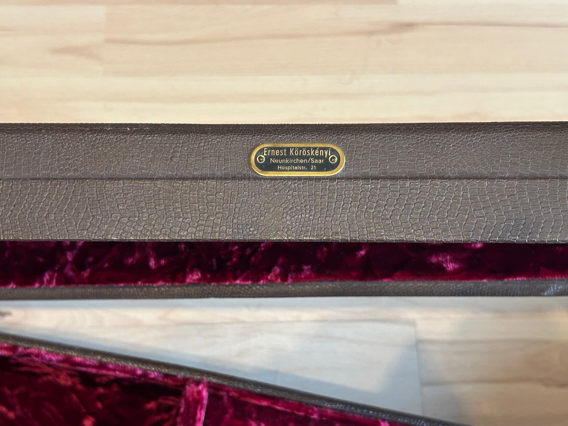 Ernest Köröskenyi Koffer