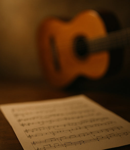 Guitar Music Sheet Tabs