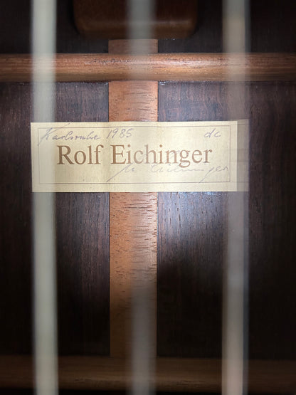 Rolf Eichinger Etikett