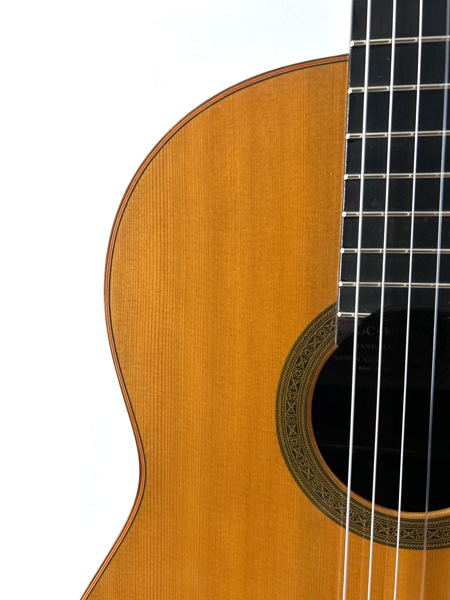 Yamaha GC-30B 1974 Decke Details 1