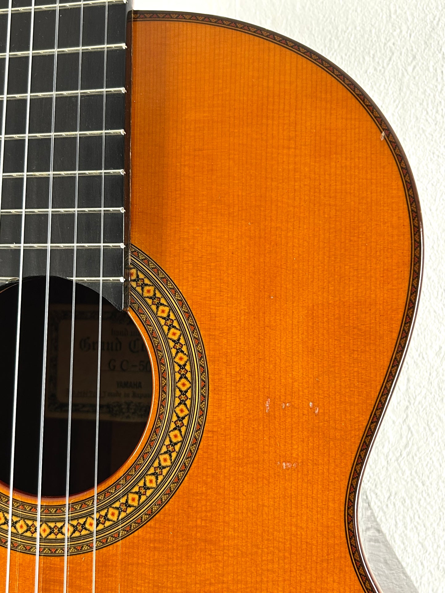 Yamaha GC-50 (1991) – Decke oben rechts